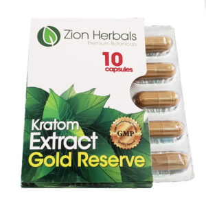 ZION Herbals Kratom Capsules